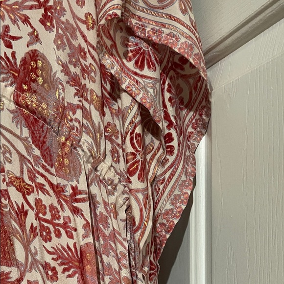 Chic Pink Floral Maxi Dress - Picture 5 of 13